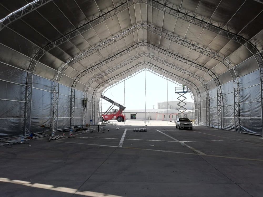 Aircraft Hangar & Aviation Storage Tents