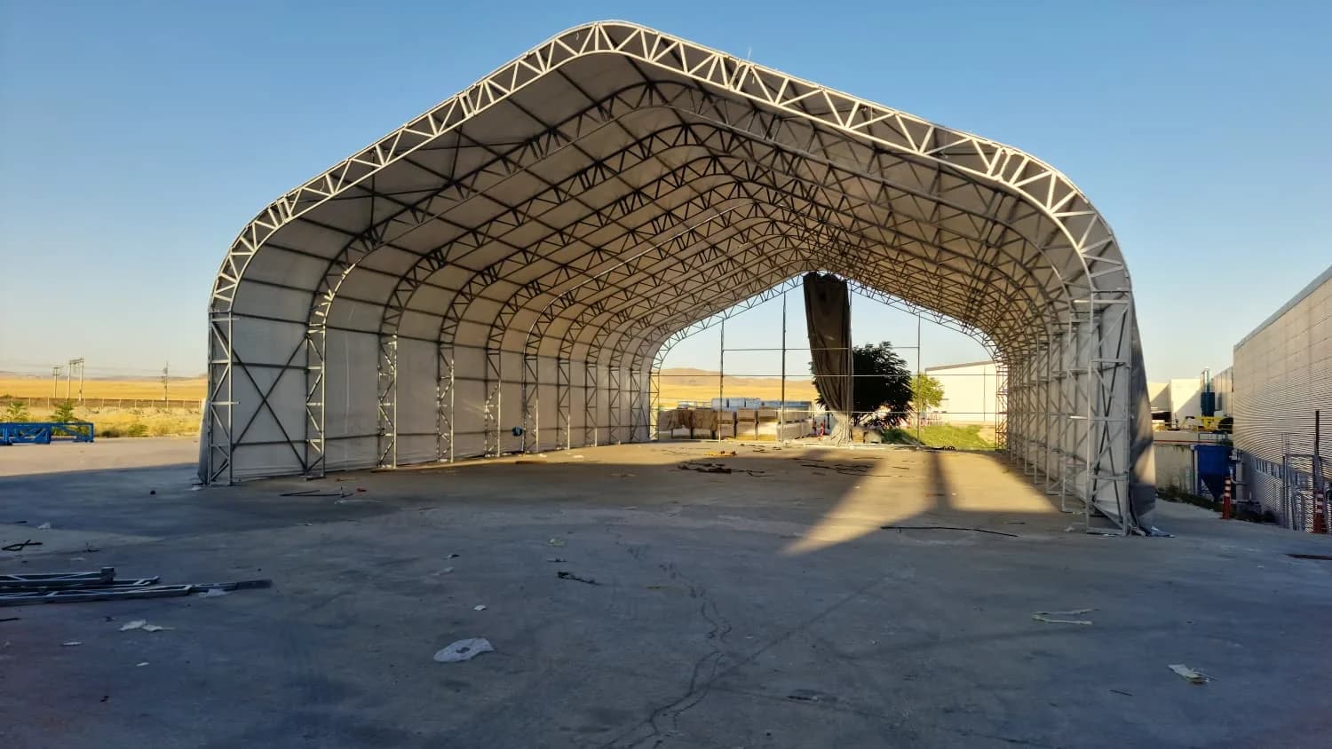 Equipment garage