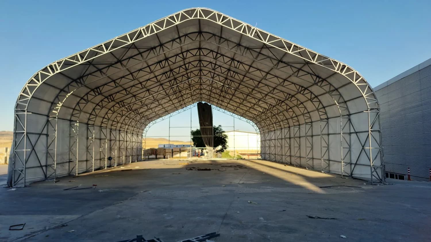 Equipment garage