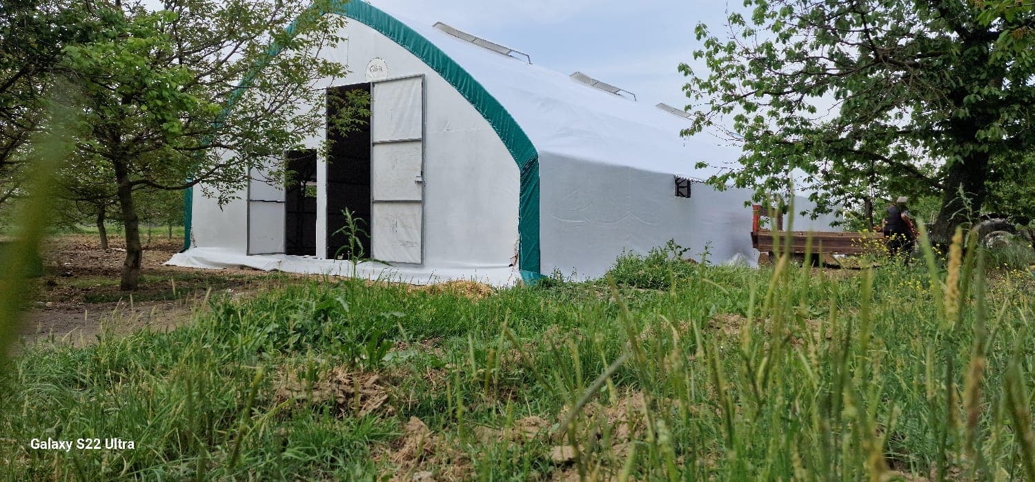 Factory overflow tent