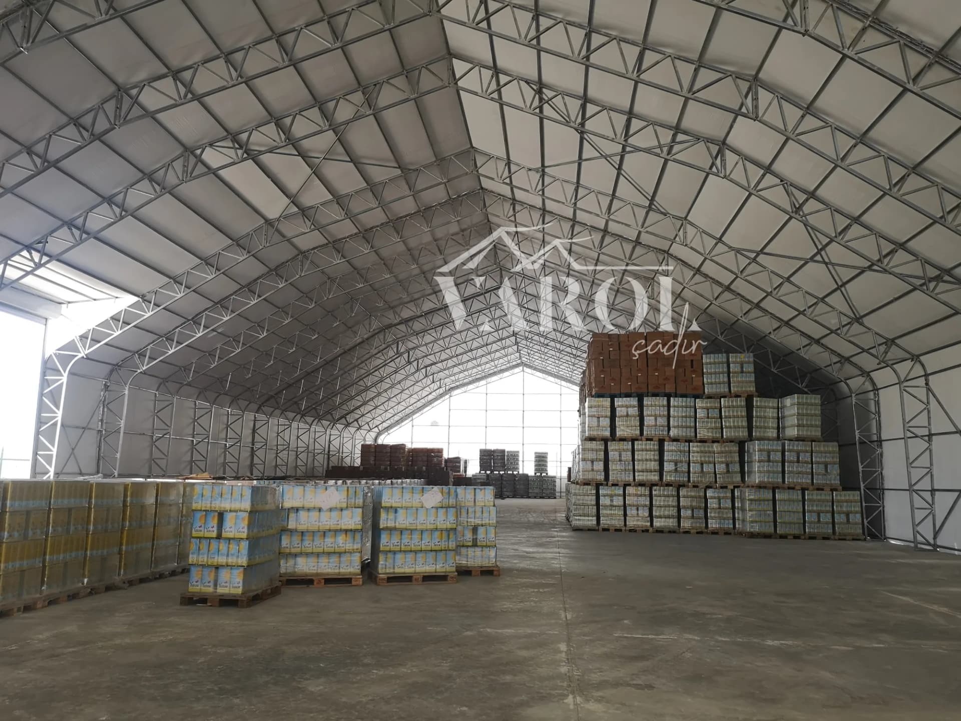 Logistics tent