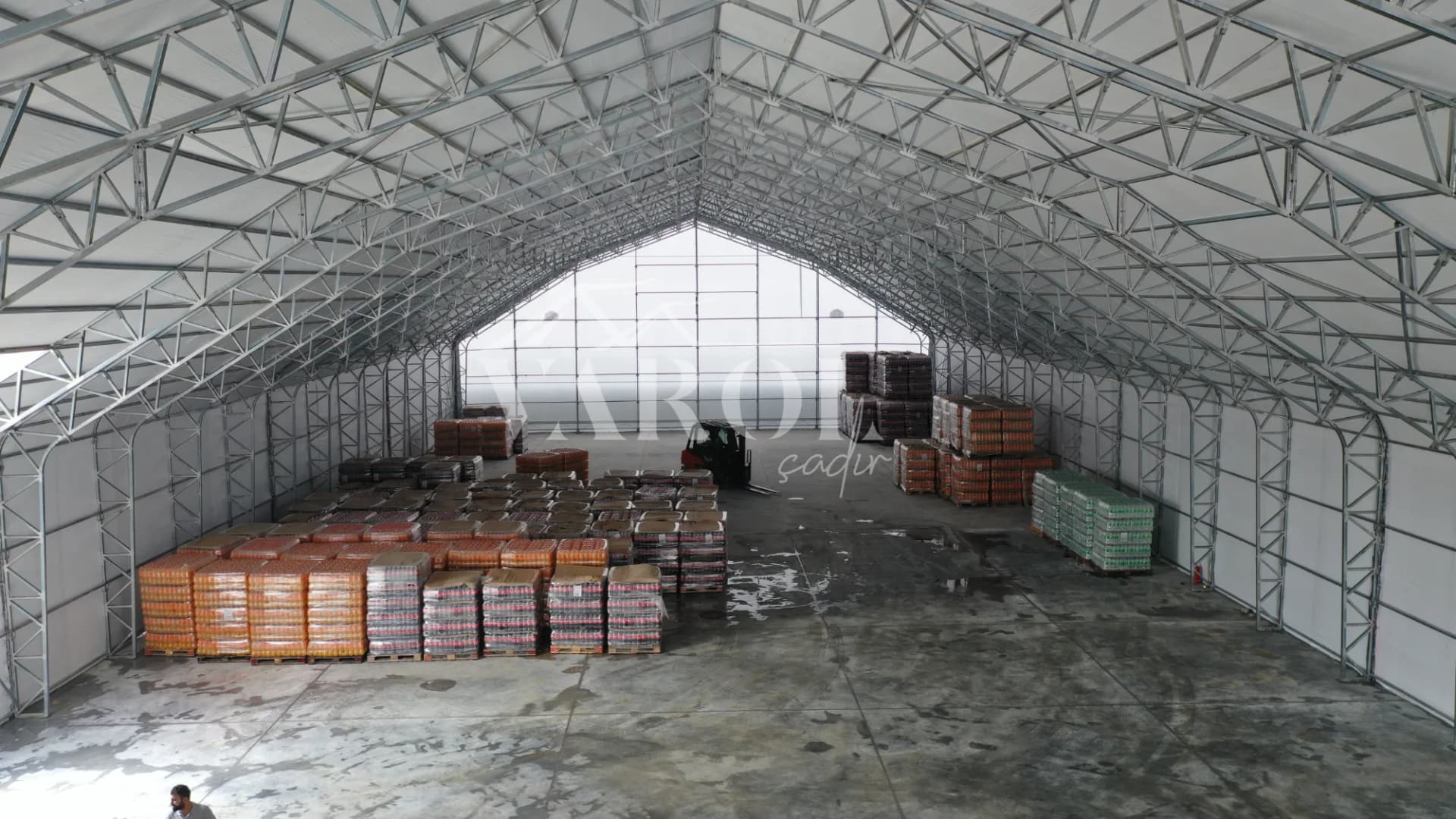 Logistics tent