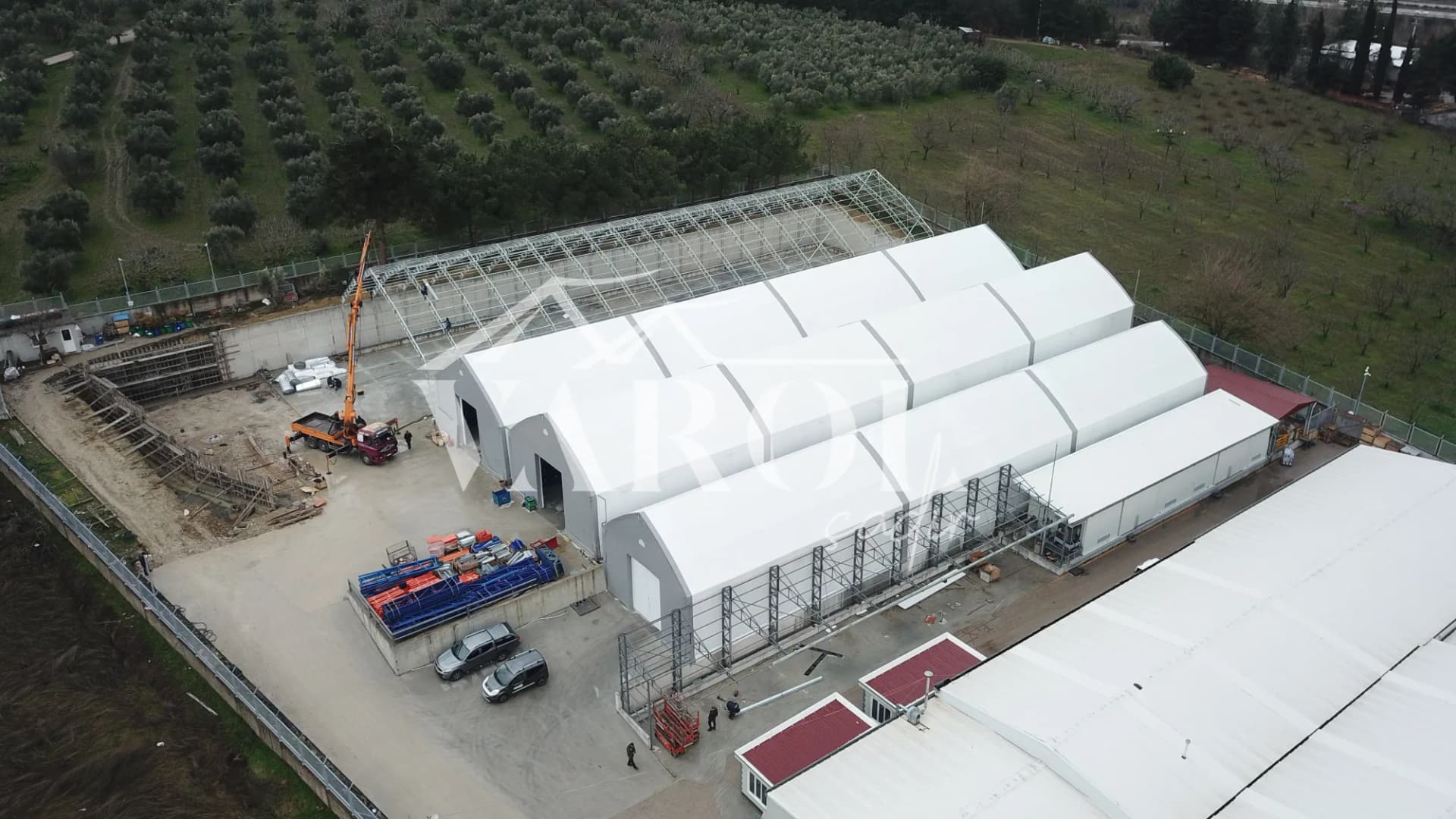 Logistics tent