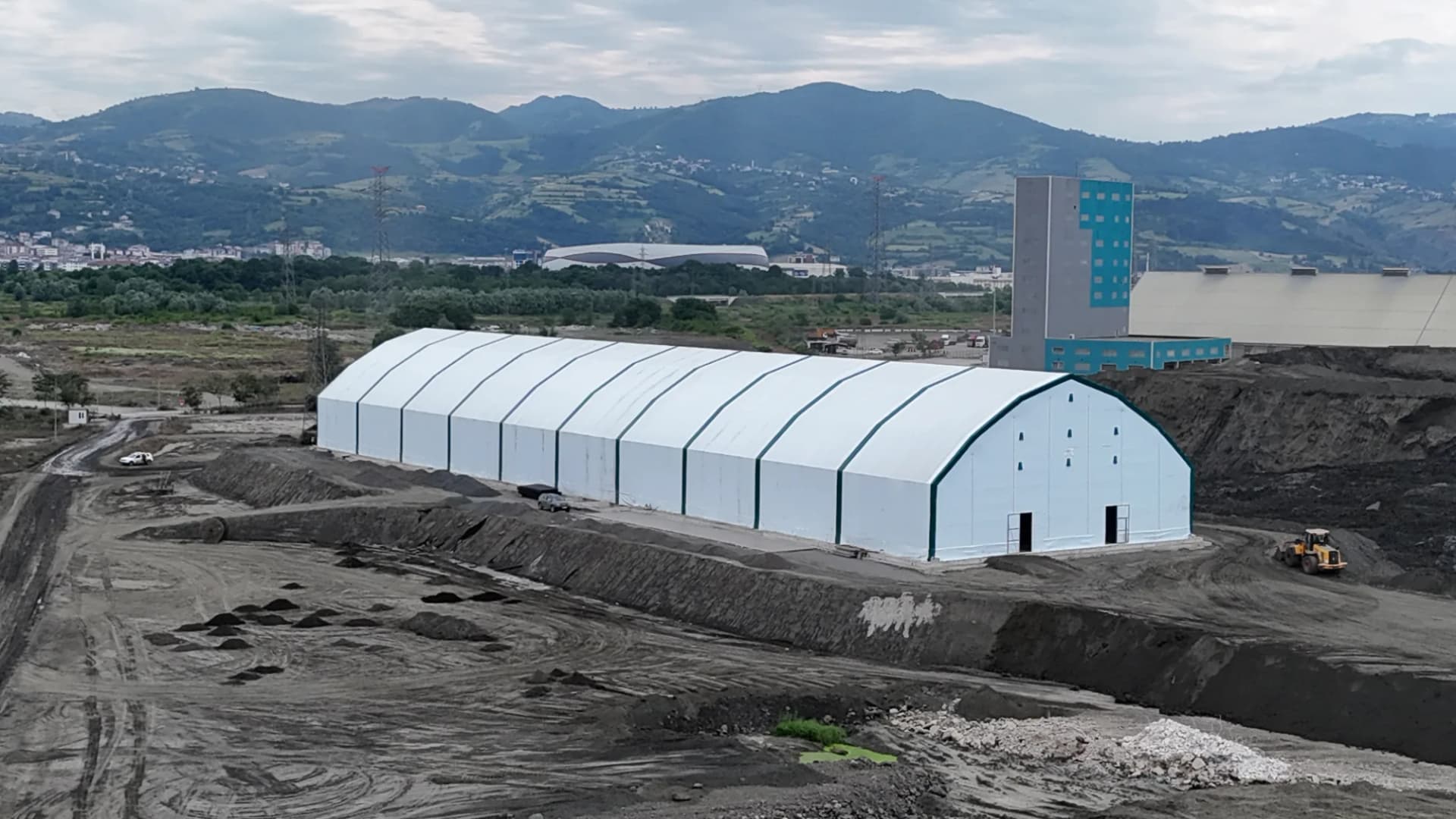 Mining site tent