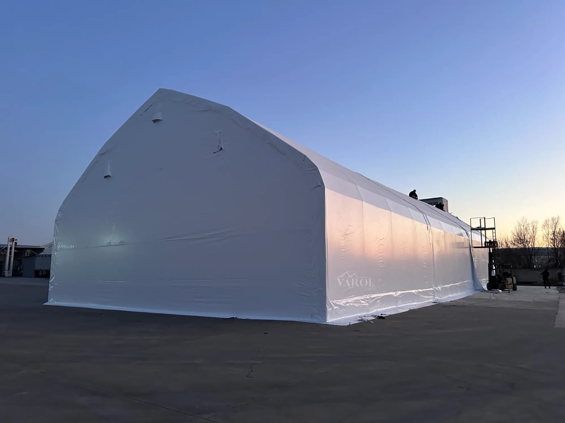 Mining site tent