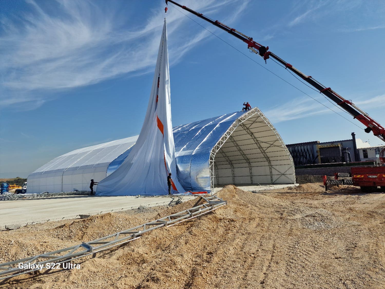 Mining site tent