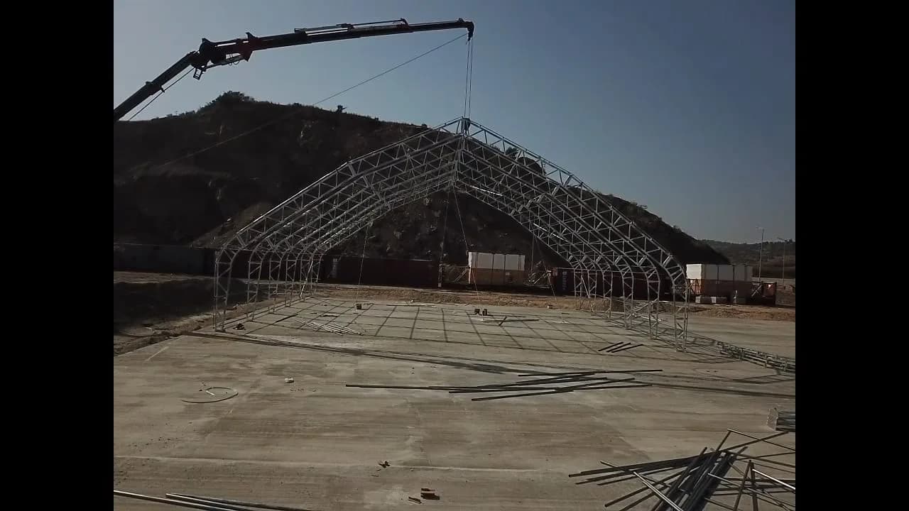 Mining site tent