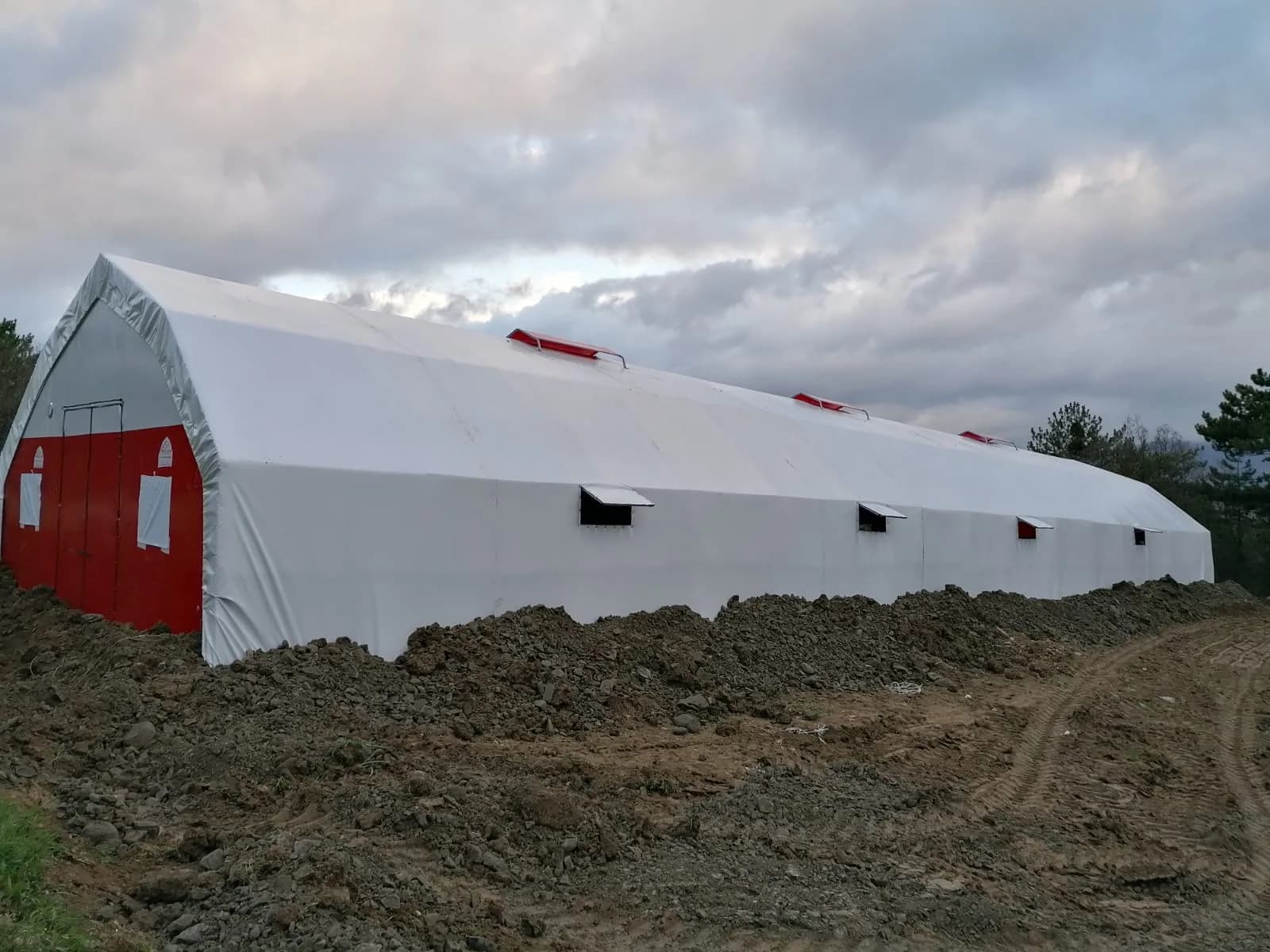 Poultry house tent