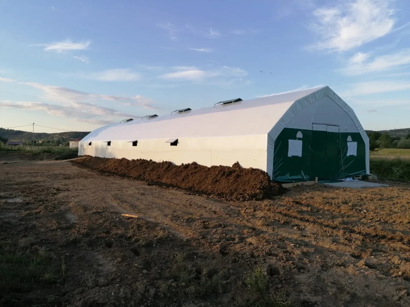 Poultry house tent